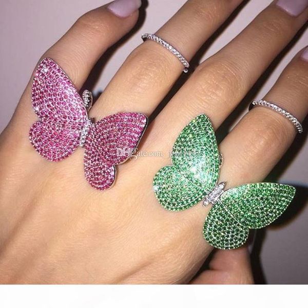 the butterfly ring of sterling silver 925 with the moving butterfly ring with moving wings with color stone wedding jewelry
the butterfly ring of sterling silver 925 with the moving butterfly ring with moving wings with color stone wedding jewelry