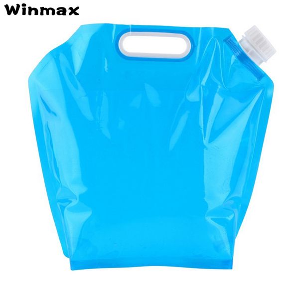 5l 10l water bag for portable folding water storage lifting bags for camping hiking cycling survival hydration bladder travel