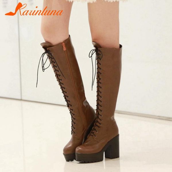 boots karin 2021 arrivals big size 43 thick heels knee high woman shoes platform solid add fur autumn winter, Black
boots karin 2021 arrivals big size 43 thick heels knee high woman shoes platform solid add fur autumn winter, Black