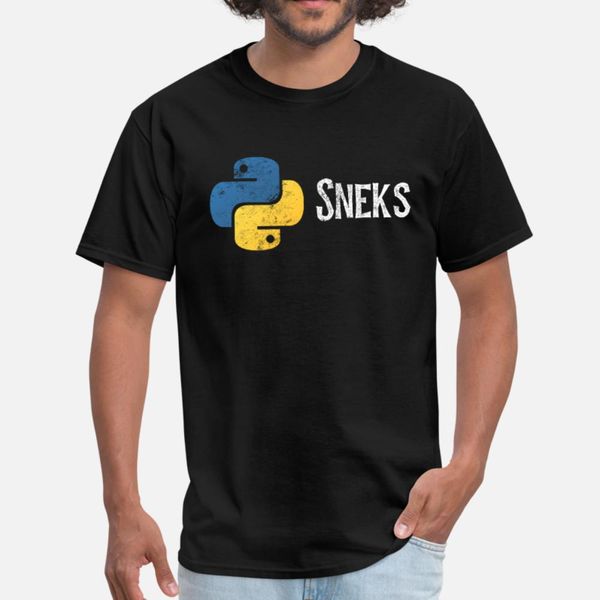 funny python programmer programming distressed t shirt men printing cotton o neck homme fit humor spring pattern shirt
funny python programmer programming distressed t shirt men printing cotton o neck homme fit humor spring pattern shirt