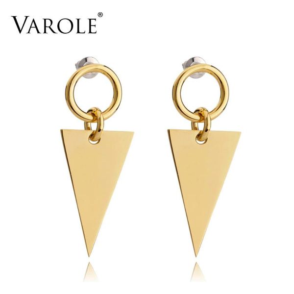 varole unique triangle jacket earrings black drop earring rose gold color earings stainless steel earrings for women jewelry, Silver
varole unique triangle jacket earrings black drop earring rose gold color earings stainless steel earrings for women jewelry, Silver