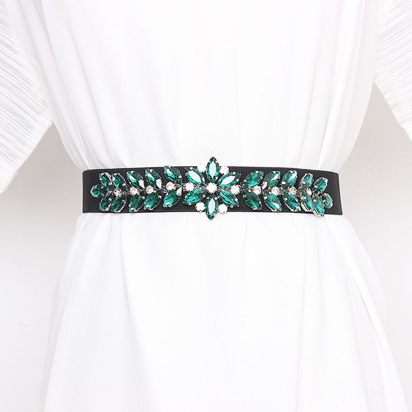 2020 brand new flower rhinestone waistband girdle women high elastic waist belt spring dress belt crystal diamond strech strap, Black;brown
2020 brand new flower rhinestone waistband girdle women high elastic waist belt spring dress belt crystal diamond strech strap, Black;brown