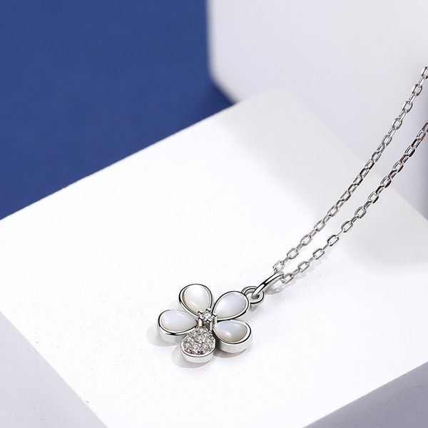 s925 sterling wholesale silver jewelry daily zircon flower necklace women's ins super fairy necklace stall sale
s925 sterling wholesale silver jewelry daily zircon flower necklace women's ins super fairy necklace stall sale
