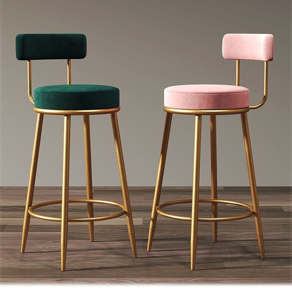 nordic metal bar chair family living room dining room iron back chair simple bar high foot bar stool
nordic metal bar chair family living room dining room iron back chair simple bar high foot bar stool