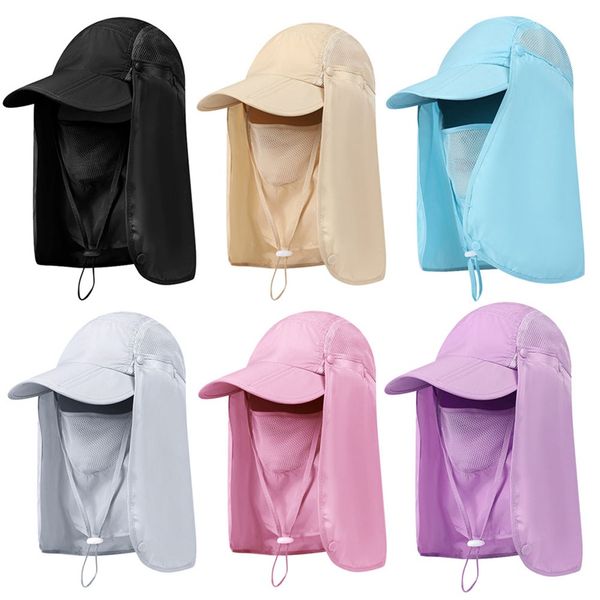 new fashion women's summer outdoor baseball cap simple cycling sun-resistant sun hat protection shawl set, Blue;gray
new fashion women's summer outdoor baseball cap simple cycling sun-resistant sun hat protection shawl set, Blue;gray