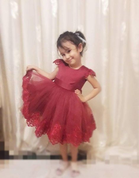 princess little flower girl dresses burgundy short sleeve tea length toddler little girls pageant dresses prom evening party dresses c187, White;blue
princess little flower girl dresses burgundy short sleeve tea length toddler little girls pageant dresses prom evening party dresses c187, White;blue