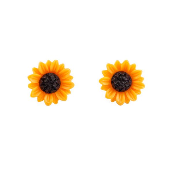 stud temperament sunflower earrings metal acrylic flower youth simple jewelry girls gift, Golden;silver
stud temperament sunflower earrings metal acrylic flower youth simple jewelry girls gift, Golden;silver