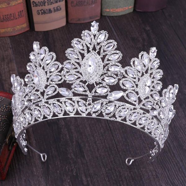luxury baroque rhinestone bride tiaras hair jewelry diamante large crystal floral tiaras and crowns wedding hair accessories xh, Golden;silver
luxury baroque rhinestone bride tiaras hair jewelry diamante large crystal floral tiaras and crowns wedding hair accessories xh, Golden;silver