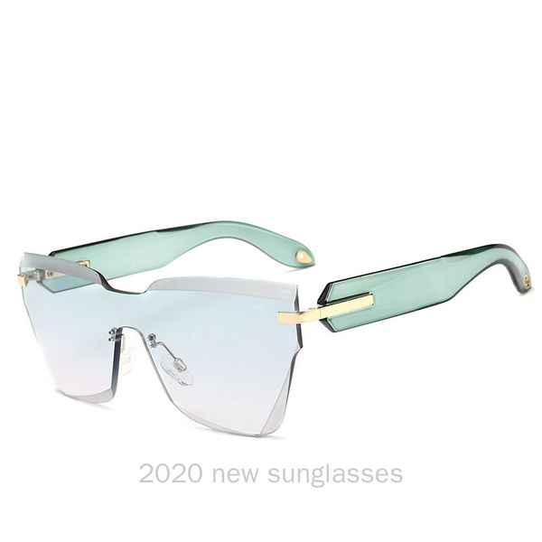 sunglasses large frame square frameless clear red sun glasses for women green color shades eyewear accessories nx, White;black
sunglasses large frame square frameless clear red sun glasses for women green color shades eyewear accessories nx, White;black