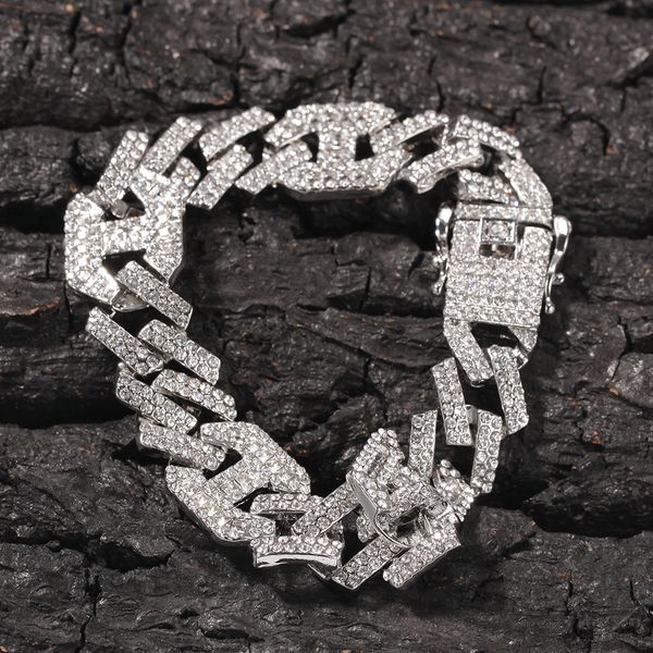17mm multicolor geometry bracelet cuban chains,diamond hiphop chain bracelets,fashion diamante chains bracelets nb1385, Black
17mm multicolor geometry bracelet cuban chains,diamond hiphop chain bracelets,fashion diamante chains bracelets nb1385, Black