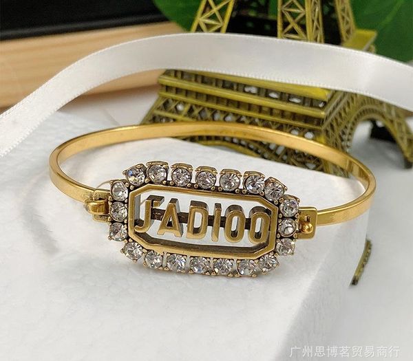 d letters 2020 new brass diamond bracelet fashion all-match internet celebrity bracelet trendy88, Golden;silver
d letters 2020 new brass diamond bracelet fashion all-match internet celebrity bracelet trendy88, Golden;silver