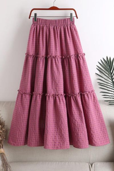 autumn new 2020 fashion women skirts summer vintage plaid pleated long skirts female patchwork ruffles midi, Black
autumn new 2020 fashion women skirts summer vintage plaid pleated long skirts female patchwork ruffles midi, Black