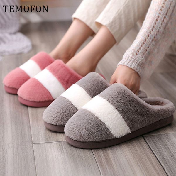 temofon larger size women slippers winter shoes ladies plush indoor slippers slip on warm female home shoes pantuflas hvt1306, Black
temofon larger size women slippers winter shoes ladies plush indoor slippers slip on warm female home shoes pantuflas hvt1306, Black