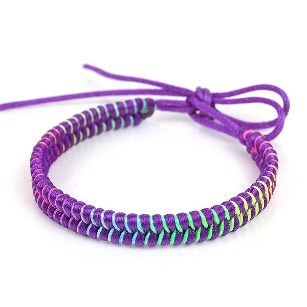 rainbow waxed cords braided hemp rope woven handmade friendship bracelets, Golden;silver
rainbow waxed cords braided hemp rope woven handmade friendship bracelets, Golden;silver