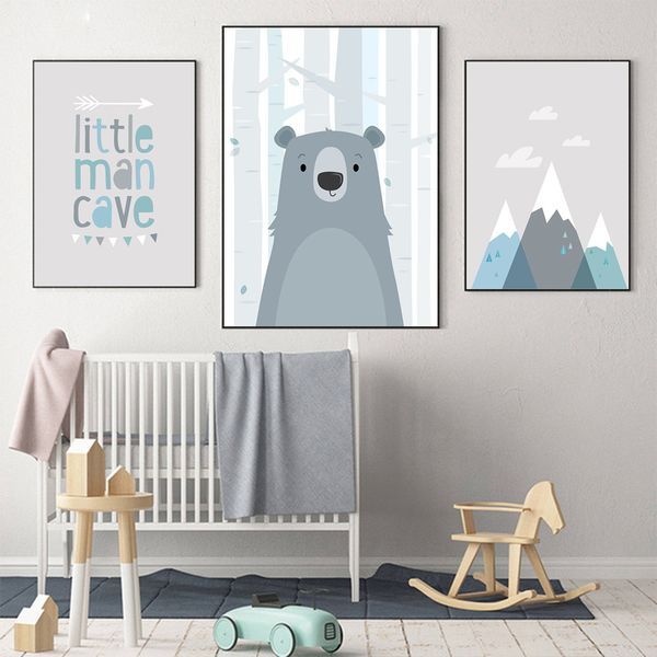 woodland bear poster baby animal print cartoon cloud wall art nursery painting posters nordic blue picture boy kids room decor
woodland bear poster baby animal print cartoon cloud wall art nursery painting posters nordic blue picture boy kids room decor