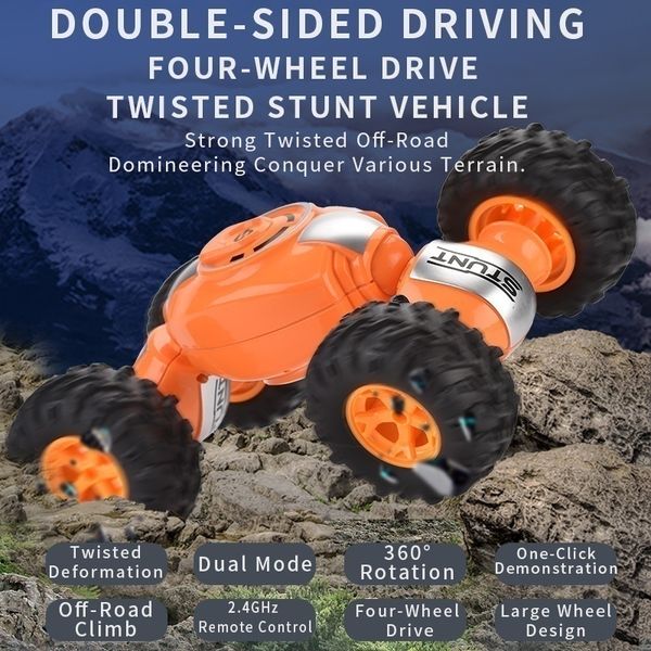 rc car 4wd remote control off road vehicle cool stunt remote control climbing car 360 rotation kid fun outdoor toys
rc car 4wd remote control off road vehicle cool stunt remote control climbing car 360 rotation kid fun outdoor toys