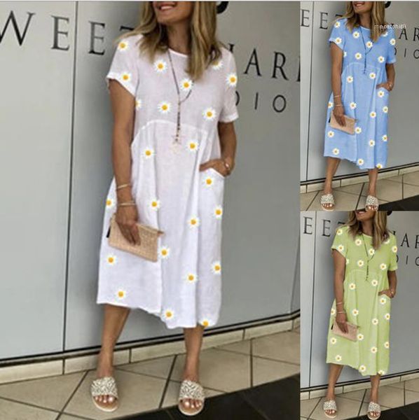 female clothing womens designer dress 2020 summer new print short sleeve women loose crew neck casual dresses, Black;gray
female clothing womens designer dress 2020 summer new print short sleeve women loose crew neck casual dresses, Black;gray