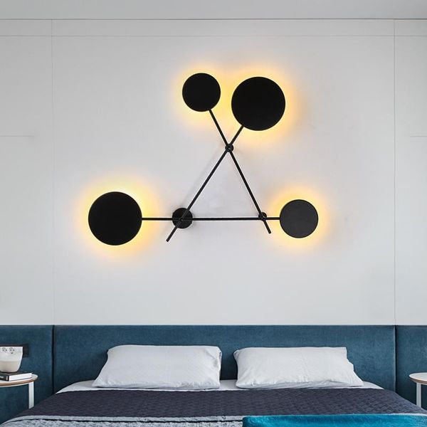 nordic living room wall lamp modern minimalist wrought iron round aisle staircase lamp designer bedroom bedside lamp
nordic living room wall lamp modern minimalist wrought iron round aisle staircase lamp designer bedroom bedside lamp