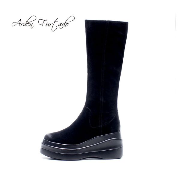 arden furtado 2020 autumn winter zipper platform round toe wedges heels 5cm boots brown suede zipper fashion knee high boots new, Black
arden furtado 2020 autumn winter zipper platform round toe wedges heels 5cm boots brown suede zipper fashion knee high boots new, Black