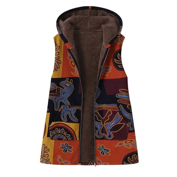 women's vests 2021 womens winter vest casual sleeveless zip hooded slim fleece pocket keep warm waistcoat jacket plus size, Black;white
women's vests 2021 womens winter vest casual sleeveless zip hooded slim fleece pocket keep warm waistcoat jacket plus size, Black;white