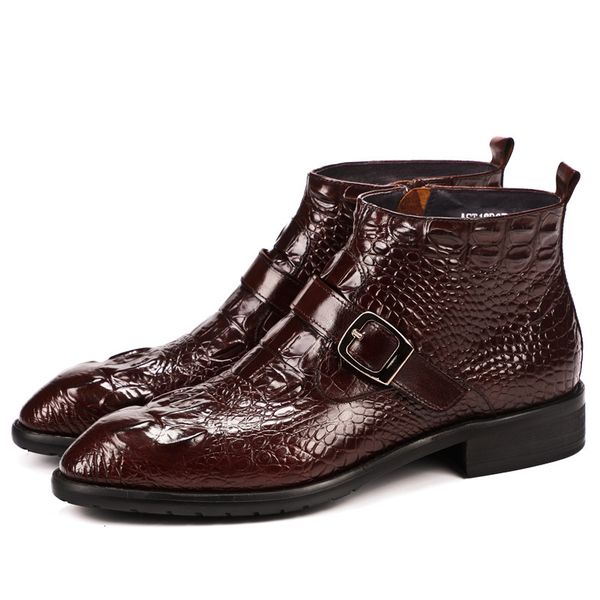boots men ankle genuine cow leather man shoes footwear booties low heel with zip black wine red large sizes 2021 fashion
boots men ankle genuine cow leather man shoes footwear booties low heel with zip black wine red large sizes 2021 fashion