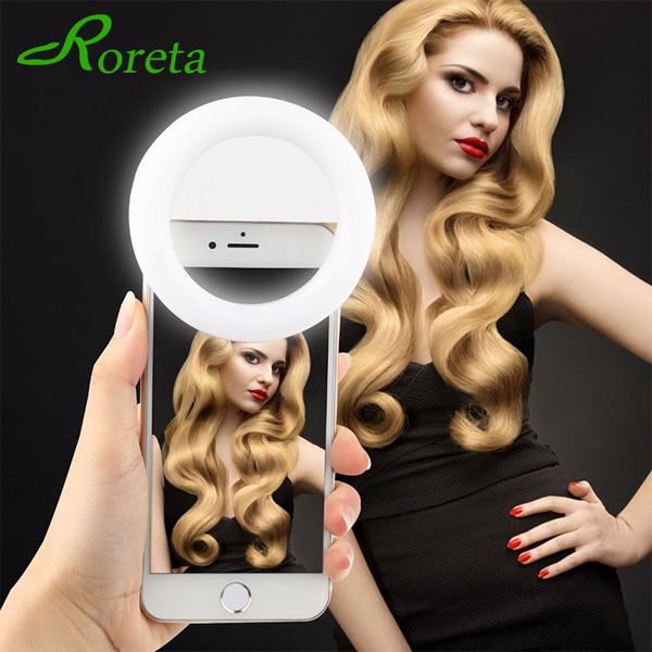 roreta mobile phone led selfie ring flash lens beauty fill light lamp portable clip chargeable for smart phone
roreta mobile phone led selfie ring flash lens beauty fill light lamp portable clip chargeable for smart phone
