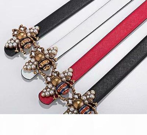 young men and women leather leather smooth buckle belt korean version hipster bee belt order delivery, Black;brown 
young men and women leather leather smooth buckle belt korean version hipster bee belt order delivery, Black;brown