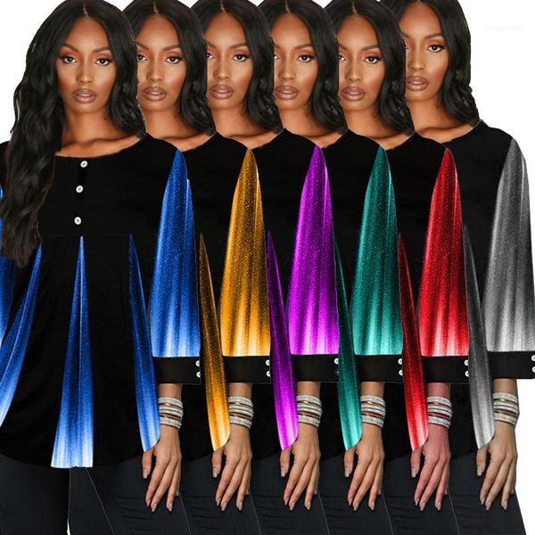 casual crew neck дизайнер с кнопки мода женщина плюс размер тис сыпучих дамы топы contrast женщины майки, White
casual crew neck дизайнер с кнопки мода женщина плюс размер тис сыпучих дамы топы contrast женщины майки, White