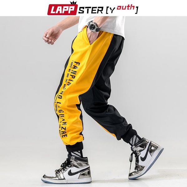 LAPPSTER Men Side Striped Joggers 2019 Mens Japanese Streetwear Patchwork Sweatpants Male Hip Hop Track Pants Yellow Trousers
LAPPSTER Men Side Striped Joggers 2019 Mens Japanese Streetwear Patchwork Sweatpants Male Hip Hop Track Pants Yellow Trousers