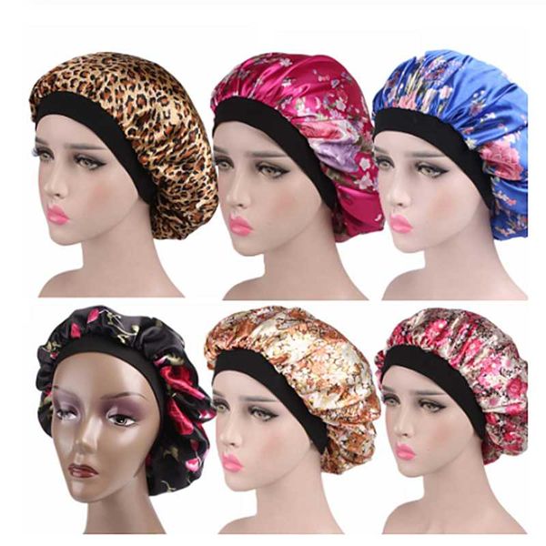 new women satin night beauty salon sleep cap cover hair bonnet hat silk head wide elastic band for curly springy hair chemo cap, Blue;gray
new women satin night beauty salon sleep cap cover hair bonnet hat silk head wide elastic band for curly springy hair chemo cap, Blue;gray