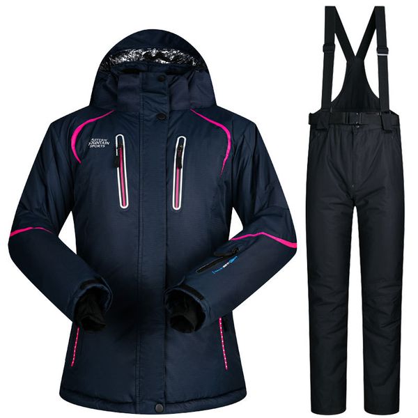 skiing suits women's ski suit snowboarding jacket + pants snowboard clothing waterproof windproof coat and trousers thick thermal parka
skiing suits women's ski suit snowboarding jacket + pants snowboard clothing waterproof windproof coat and trousers thick thermal parka