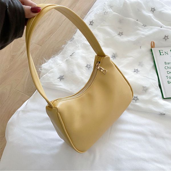 fashion solid color pu leather small shoulder bags for women 2020 summer elegant simple female handbags lady armpit bag tote
fashion solid color pu leather small shoulder bags for women 2020 summer elegant simple female handbags lady armpit bag tote