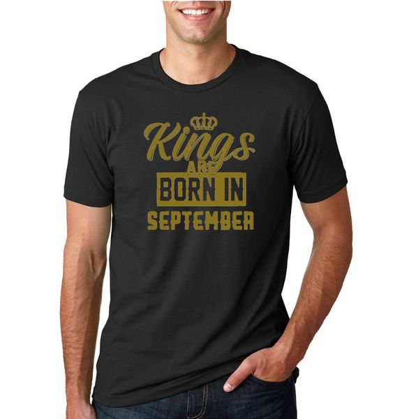 autumn men o neck short sleeves kings are born in september mens birthday t-shirt graphic anniversary gift teemovie t-shirt
autumn men o neck short sleeves kings are born in september mens birthday t-shirt graphic anniversary gift teemovie t-shirt