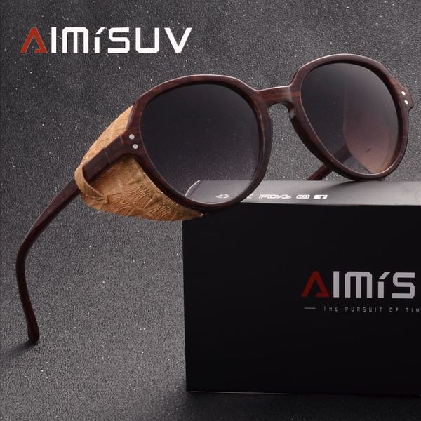 aimisuv fashion vintage steampunk sunglasses men leather side shield brand design sun glasses women oculos feminino uv400, White;black
aimisuv fashion vintage steampunk sunglasses men leather side shield brand design sun glasses women oculos feminino uv400, White;black