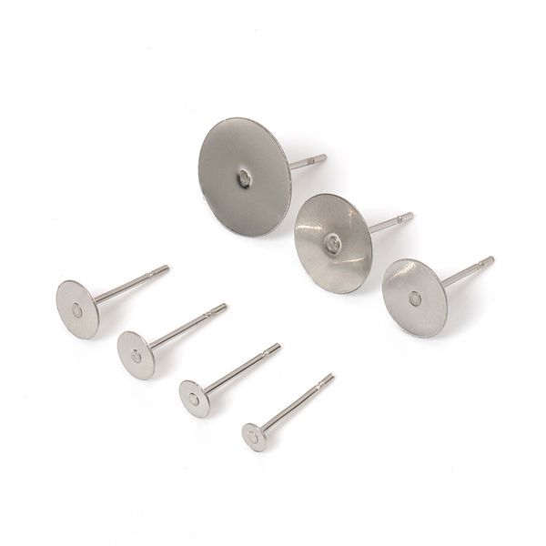 100pcs stainless steel blank post earring pins 3mm-12mm flat pad bezel base for jewelry making diy earring components accessory
100pcs stainless steel blank post earring pins 3mm-12mm flat pad bezel base for jewelry making diy earring components accessory