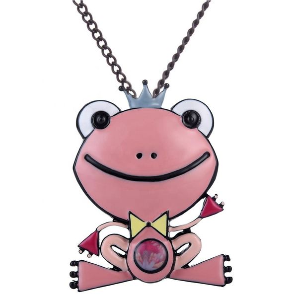 women necklace selling fashion woman cartoon frog pendants collar chain accessories creative necklaces for women jewelry, Silver
women necklace selling fashion woman cartoon frog pendants collar chain accessories creative necklaces for women jewelry, Silver