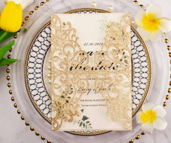greeting cards 25pcs glitter paper elegant pocketfold laser cut wedding invitation customizable pocket cover for bridal shower invite
greeting cards 25pcs glitter paper elegant pocketfold laser cut wedding invitation customizable pocket cover for bridal shower invite
