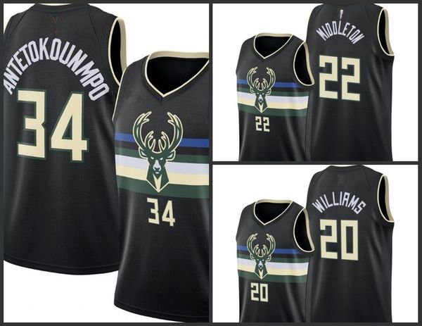 milwaukee bucks marvin williams khris middleton giannis antetokounmpo men jersey, Black
milwaukee bucks marvin williams khris middleton giannis antetokounmpo men jersey, Black