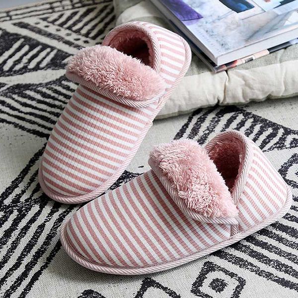 warm velvet winter woman slippers stripe couple plush slippers non slip indoor soft wear-resistant home female shoes, Black
warm velvet winter woman slippers stripe couple plush slippers non slip indoor soft wear-resistant home female shoes, Black