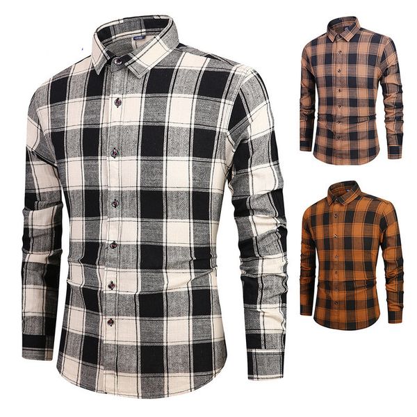 2020 fashion men's shirt new men's long sleeve slim korean version youth slim fresh plaid shirt sh660, White;black
2020 fashion men's shirt new men's long sleeve slim korean version youth slim fresh plaid shirt sh660, White;black