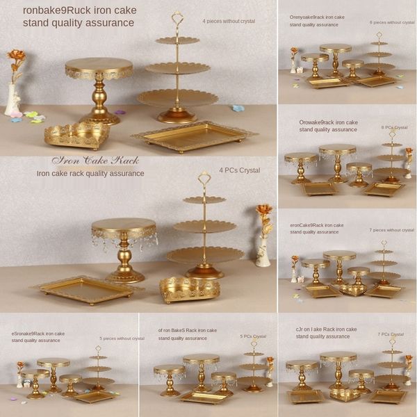 western-style wedding dessert table decoration cold meal snack cake cakerack combination decoration display stand iron cake rack w3taw w3taw
western-style wedding dessert table decoration cold meal snack cake cakerack combination decoration display stand iron cake rack w3taw w3taw