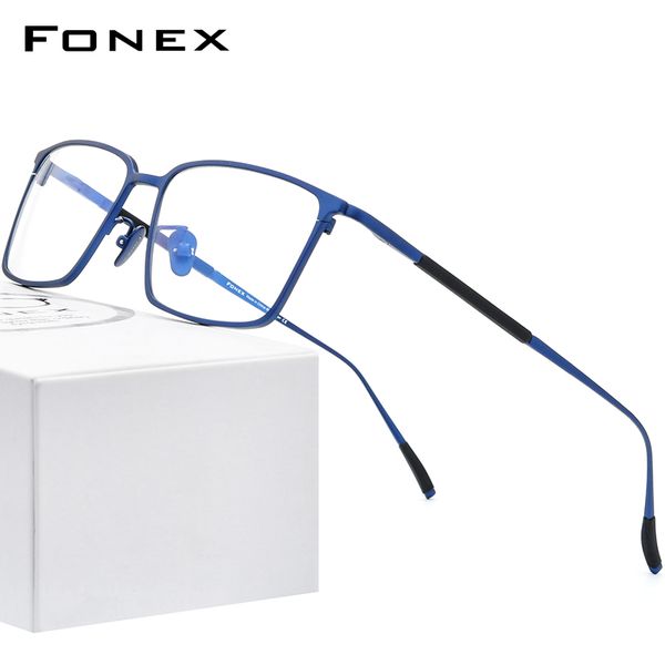 fashion sunglasses frames fonex pure titanium eyeglasses men square eyewear 2021 male classic optical myopia prescription glasses 8535, Black
fashion sunglasses frames fonex pure titanium eyeglasses men square eyewear 2021 male classic optical myopia prescription glasses 8535, Black
