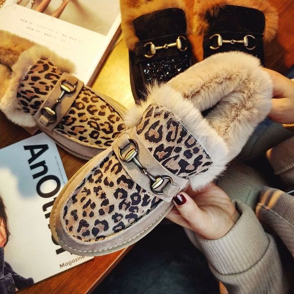 genuine cony hair loafers students leopard flats comfortable cotton shoes woman's heels thick sole buckle fuzzy glitterblack, Black
genuine cony hair loafers students leopard flats comfortable cotton shoes woman's heels thick sole buckle fuzzy glitterblack, Black