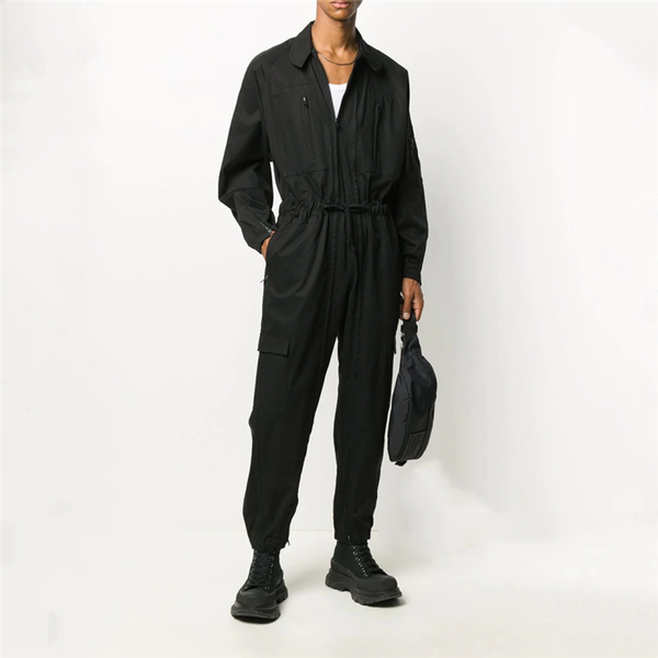 s-6xlnew style handsome loose romper small foot long sleeve jumpsuit for young men middle and high waist trouser suit, Black
s-6xlnew style handsome loose romper small foot long sleeve jumpsuit for young men middle and high waist trouser suit, Black