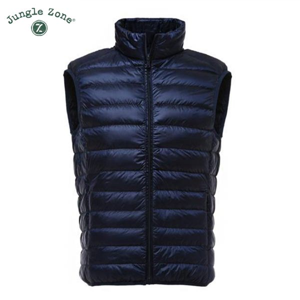 2020 new arrival men sleeveless jacket winter ultralight white duck down vest male slim vest mens windproof warm waistcoat, Black
2020 new arrival men sleeveless jacket winter ultralight white duck down vest male slim vest mens windproof warm waistcoat, Black
