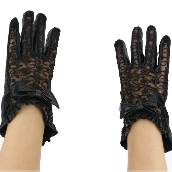 five fingers gloves medival lolita women lace genuine leather wrist 2021 fashion lady dressing solid lambskin glove, Blue;gray
five fingers gloves medival lolita women lace genuine leather wrist 2021 fashion lady dressing solid lambskin glove, Blue;gray