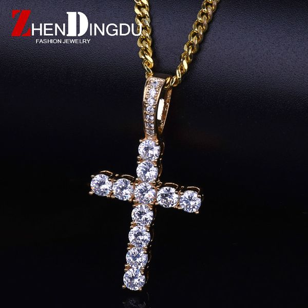 chains men women zircon cross pendant gold silver copper material iced out cz pendants necklace chain fashion hip hop jewelry
chains men women zircon cross pendant gold silver copper material iced out cz pendants necklace chain fashion hip hop jewelry