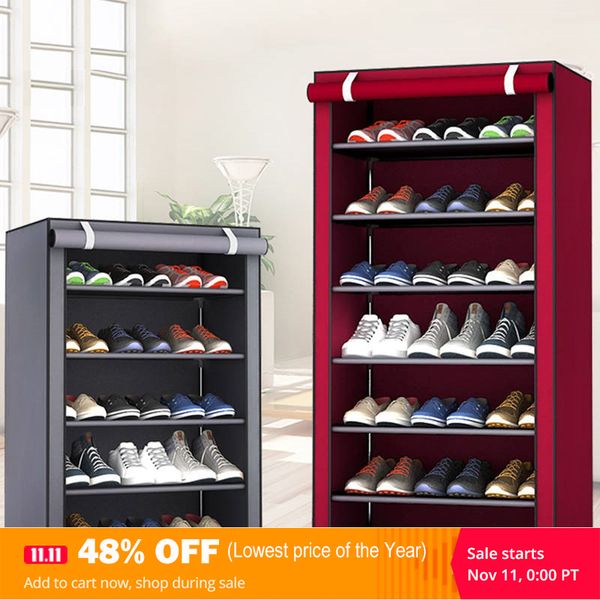 clothing & wardrobe storage multilayers stainless steel shoe rack home organizer for shelf cabinet dust-proof iron shelves shoes
clothing & wardrobe storage multilayers stainless steel shoe rack home organizer for shelf cabinet dust-proof iron shelves shoes