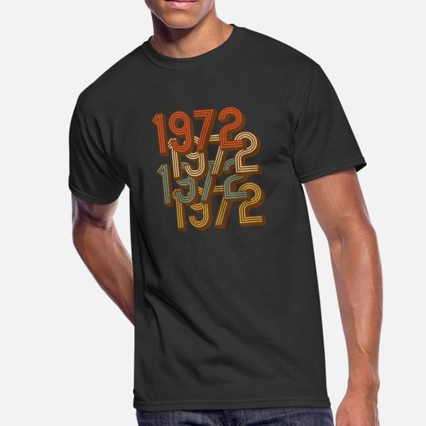 1972 vintage year vintage retro birthday t shirt men customized cotton o-neck natural famous comfortable spring trend shirt
1972 vintage year vintage retro birthday t shirt men customized cotton o-neck natural famous comfortable spring trend shirt