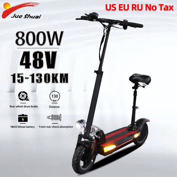jueshuai 48v 800w electric scooter 130km fast charging foldable electric skateboard seat 10inch road tire ce scooter electrico
jueshuai 48v 800w electric scooter 130km fast charging foldable electric skateboard seat 10inch road tire ce scooter electrico